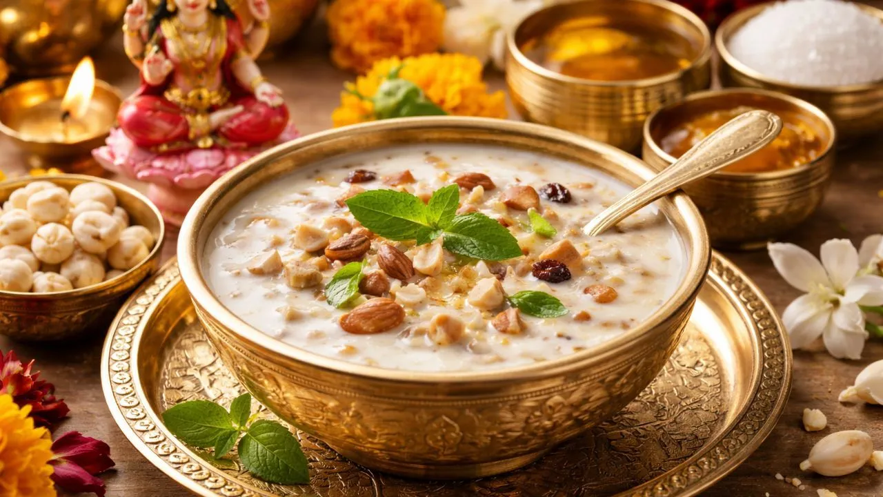 मां लक्ष्मी को बेहद प्रिय है यह प्रसाद! इस अक्षय तृतीया घर पर तैयार करें अमृत जैसा पंचामृत, नोट करें रेसिपी