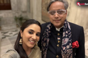 कौन है वो हसीना, जिसकी फोटो खींचने में बिजी थे शशि थरूर, कजरारी आंखों से बनाती दीवाना, तस्वीरों से नहीं हटेगी नजर