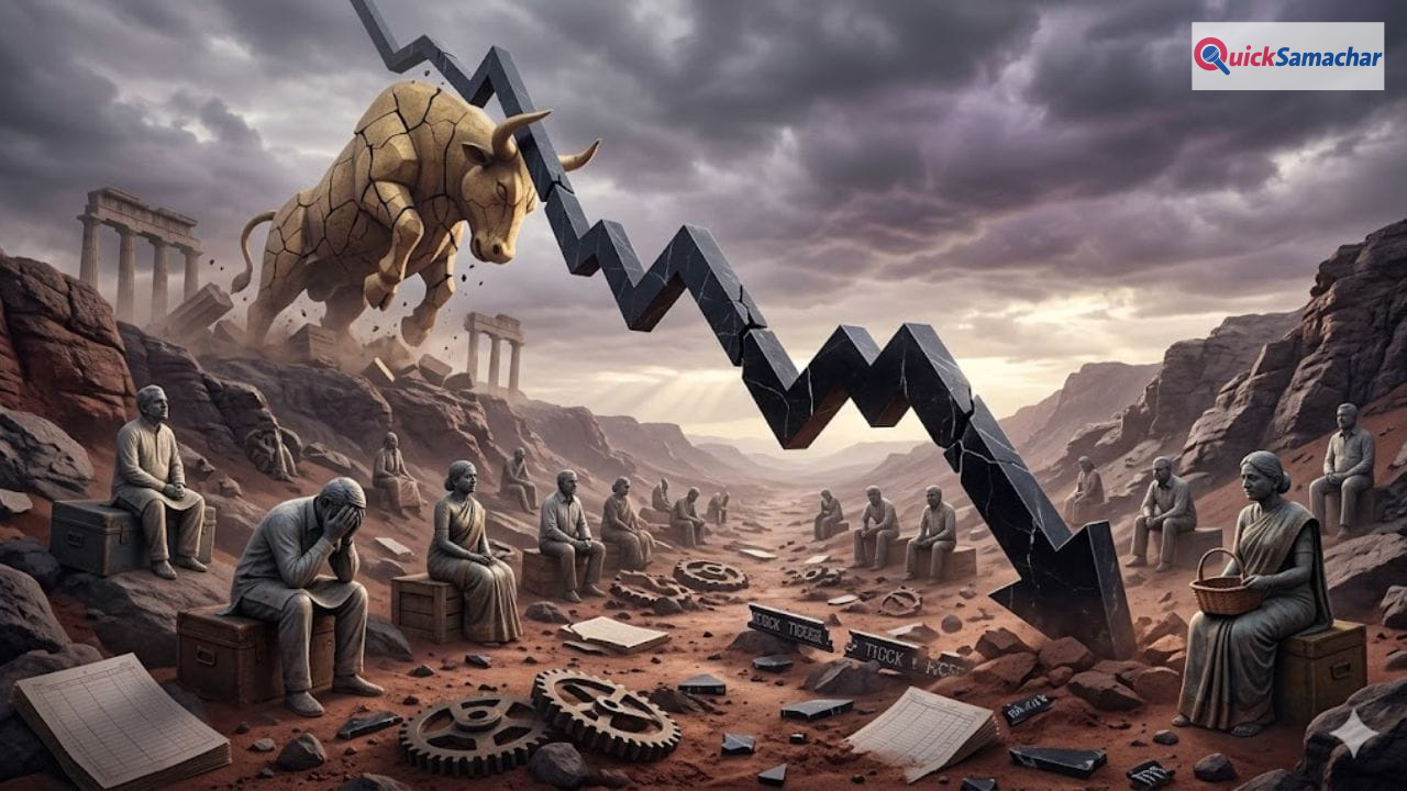 बाजार की तेजी पर ‘होर्मुज’ का ग्रहण! सेंसेक्स-निफ्टी ने गंवाई पूरी बढ़त, इन 6 कारणों से डूबी निवेशकों की कमाई