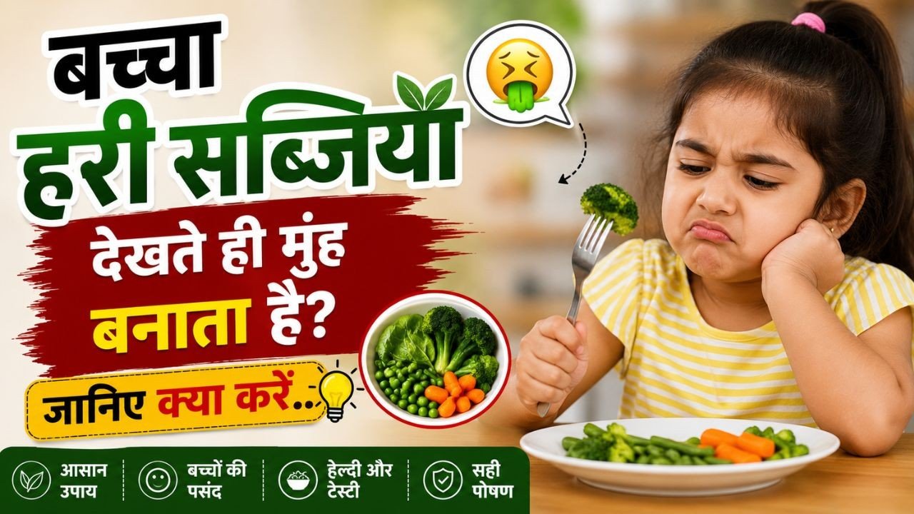 बिना डांट-डपट के बच्चों को खिलाएं हरी सब्जियां, जानिए हेल्दी खाना खिलाने की ट्रिक्स