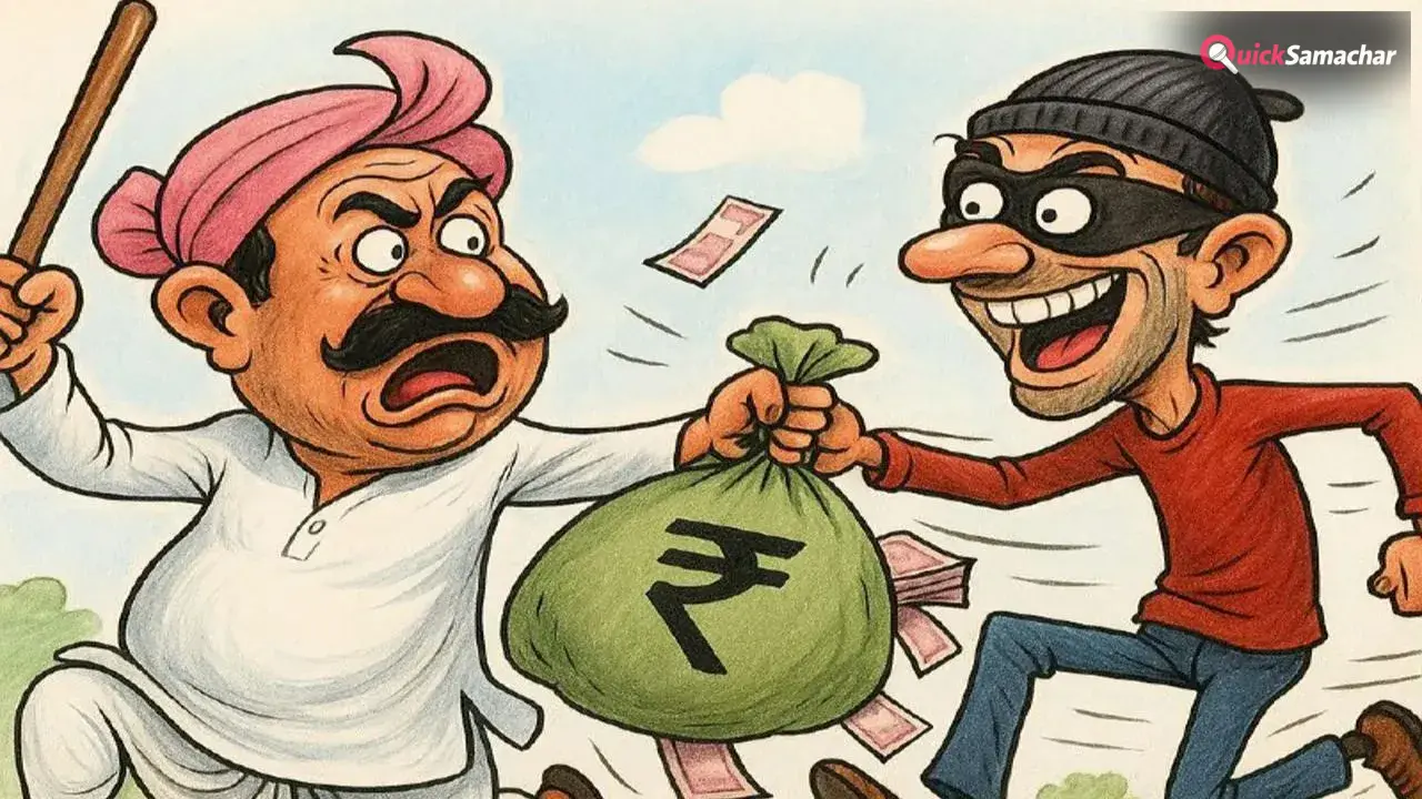 शर्ट पर गंदगी का बहाना, दर्यापुर में बुजुर्ग किसान का 1 लाख रुपये से भरा बैग लेकर फरार हुए बदमाश