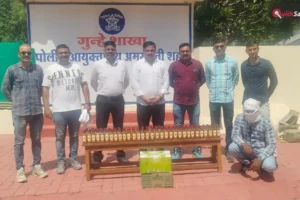 तेल के डिब्बों में छिपाकर रखी थी विदेशी शराब, अमरावती में आरोपी गिरफ्तार​
