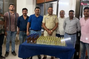 अवैध महुआ शराब भट्टी पर आबकारी विभाग की छापेमारी, घरेलू गैस सिलेंडरों का हो रहा था इस्तेमाल​