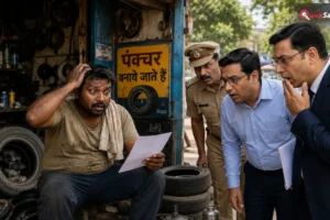 पंचर दुकानदार के नाम पर 100 करोड़ की फर्जी कंपनी, CGST का नोटिस पहुंचते ही उड़े होश​