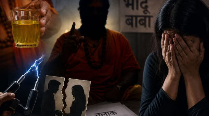 ‘पेशाब पीने के लिए मजबूर किया, बिजली के झटके दिए, पति से तलाक लेने के लिए किया मजबूर; ‘भोंदू बाबा’ ने बर्बाद कर दी महिला की जिंदगी