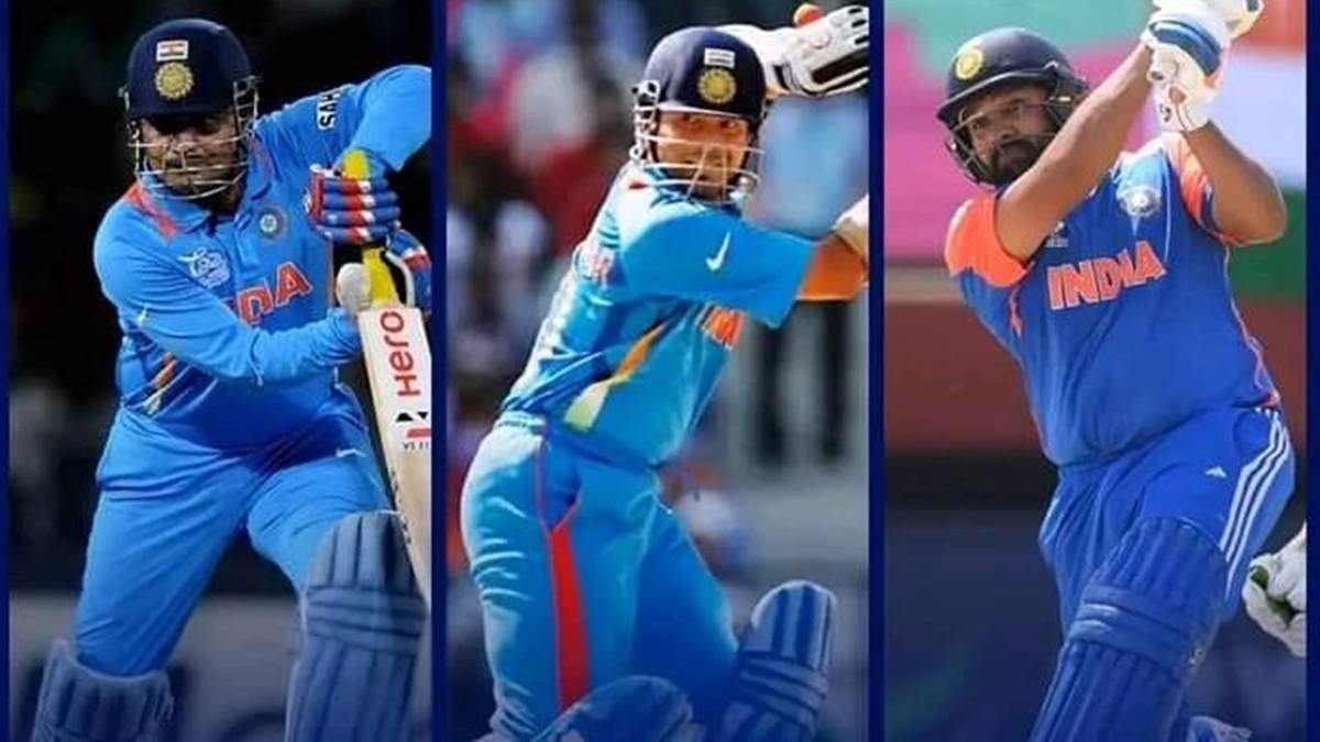 रोहित हैं सहवाग के आगे, सचिन टॉप पर; इंटरनेशनल क्रिकेट में सबसे ज्यादा बोल्ड होने वाले टॉप-10 भारतीय​