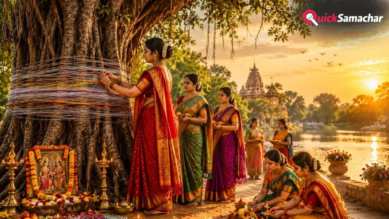 Vat Purnima 2026: वट पूर्णिमा पर बरगद के पेड़ में क्यों लपेटा जाता है धागा? जानें इसके पीछे की मान्यता