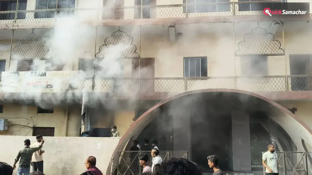 Fire Tragedy: लखनऊ में अलीगंज अग्निकांड के बाद अब इरम स्कूल में लगी आग, खाली भवन होने से टला बड़ा हादसा​