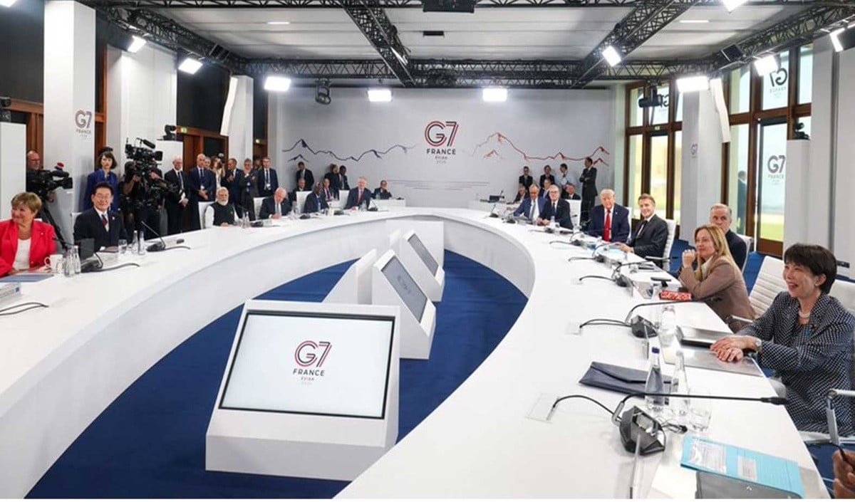 G7 Summit में PM Modi ने रखी भारत की 'विकास नीति', बोले- New Economic Model हो जरूरी​
