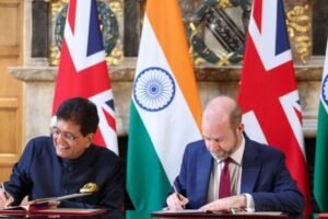 15 जुलाई से लागू होगा भारत-ब्रिटेन व्यापार समझौता, 99% भारतीय उत्पादों पर ड्यूटी खत्म​