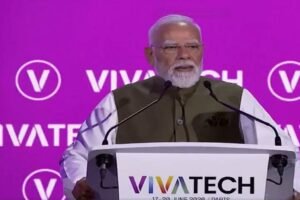 Paris के VivaTech 2026 से PM Modi का संदेश, Technology से हर क्षेत्र में क्रांति ला रहा भारत​