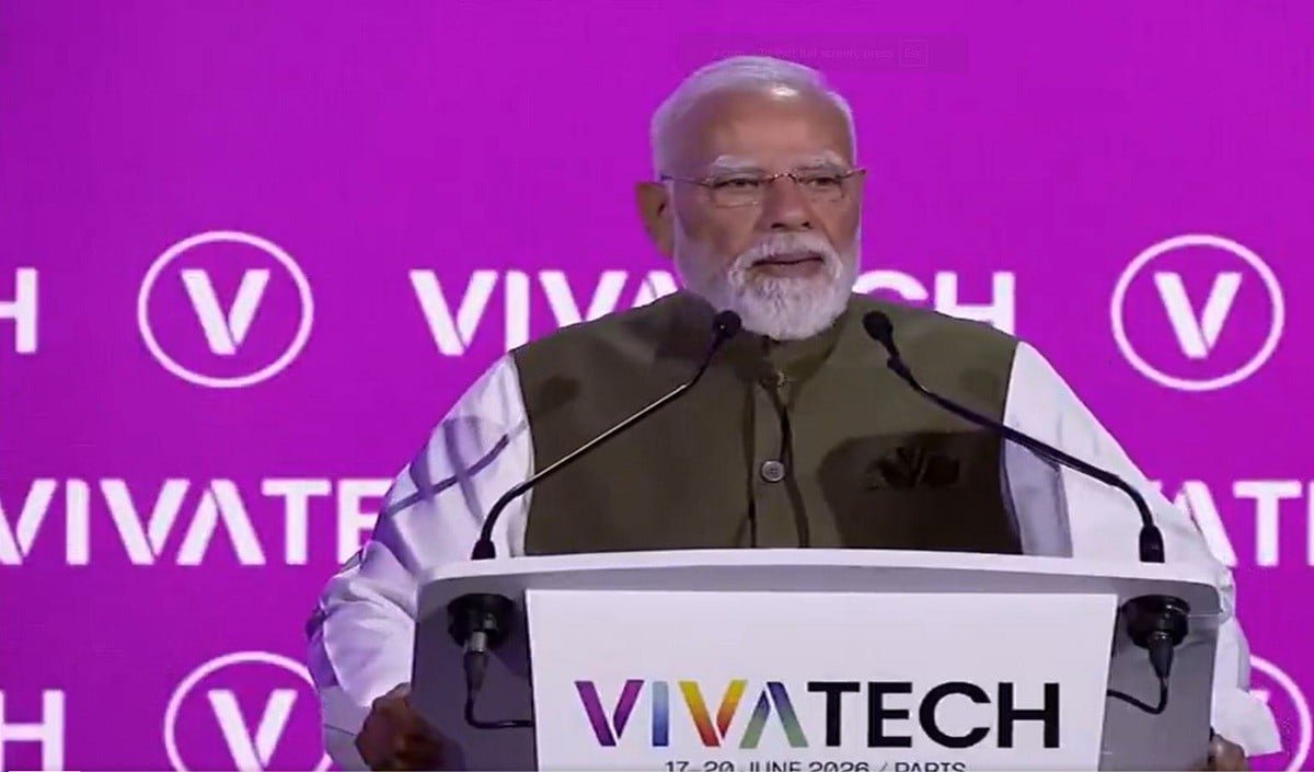 Paris के VivaTech 2026 से PM Modi का संदेश, Technology से हर क्षेत्र में क्रांति ला रहा भारत​