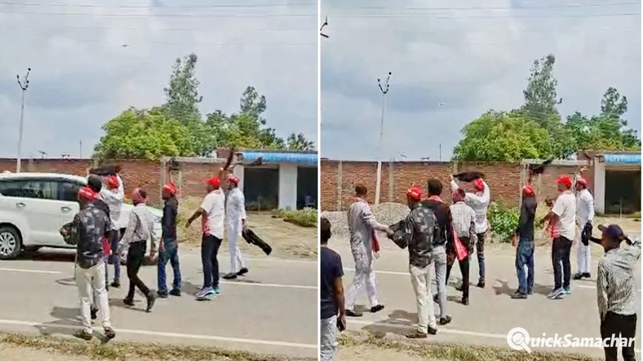 Shahjahanpur News: डिप्टी सीएम ब्रजेश पाठक के काफिले के सामने काले कपड़े लहराए, लगे ‘वापस जाओ’ के नारे; 8 पर केस Shahjahanpur News: डिप्टी सीएम ब्रजेश पाठक के काफिले के सामने काले कपड़े लहराए, लगे ‘वापस जाओ’ के नारे; 8 पर केस