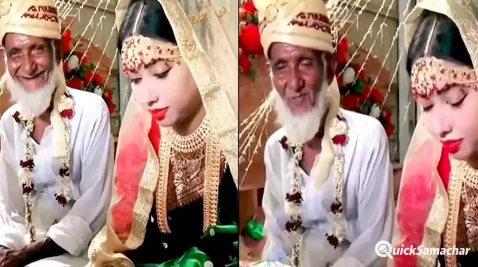 बूढ़े चाचा के हाथ लगी जवान कली, देखकर लोग बोले: घोड़ों को मिल नहीं रही घास गधे खा रहे च्यवनप्राश बूढ़े चाचा के हाथ लगी जवान कली, देखकर लोग बोले: घोड़ों को मिल नहीं रही घास गधे खा रहे च्यवनप्राश