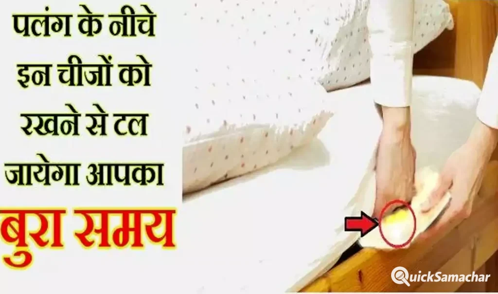 इन चीजों को पलंग के नीचे रखने से टल जायेगा आपका बुरा समय, जानें कौन सी है वो चीज इन चीजों को पलंग के नीचे रखने से टल जायेगा आपका बुरा समय, जानें कौन सी है वो चीज