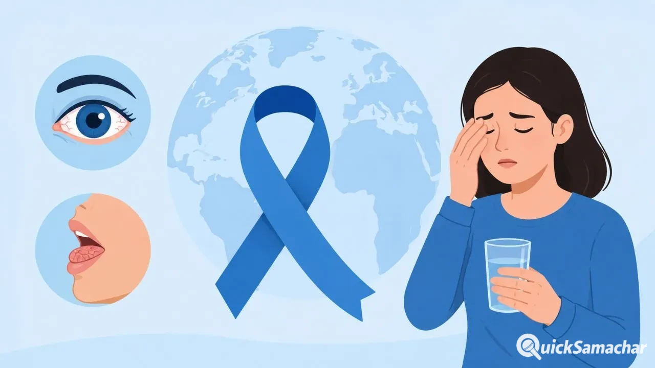 World Sjogren’s Day 2026: क्या है स्जोग्रेन सिंड्रोम? जानें इसके लक्षण, कारण और बचाव के तरीके World Sjogren’s Day 2026: क्या है स्जोग्रेन सिंड्रोम? जानें इसके लक्षण, कारण और बचाव के तरीके