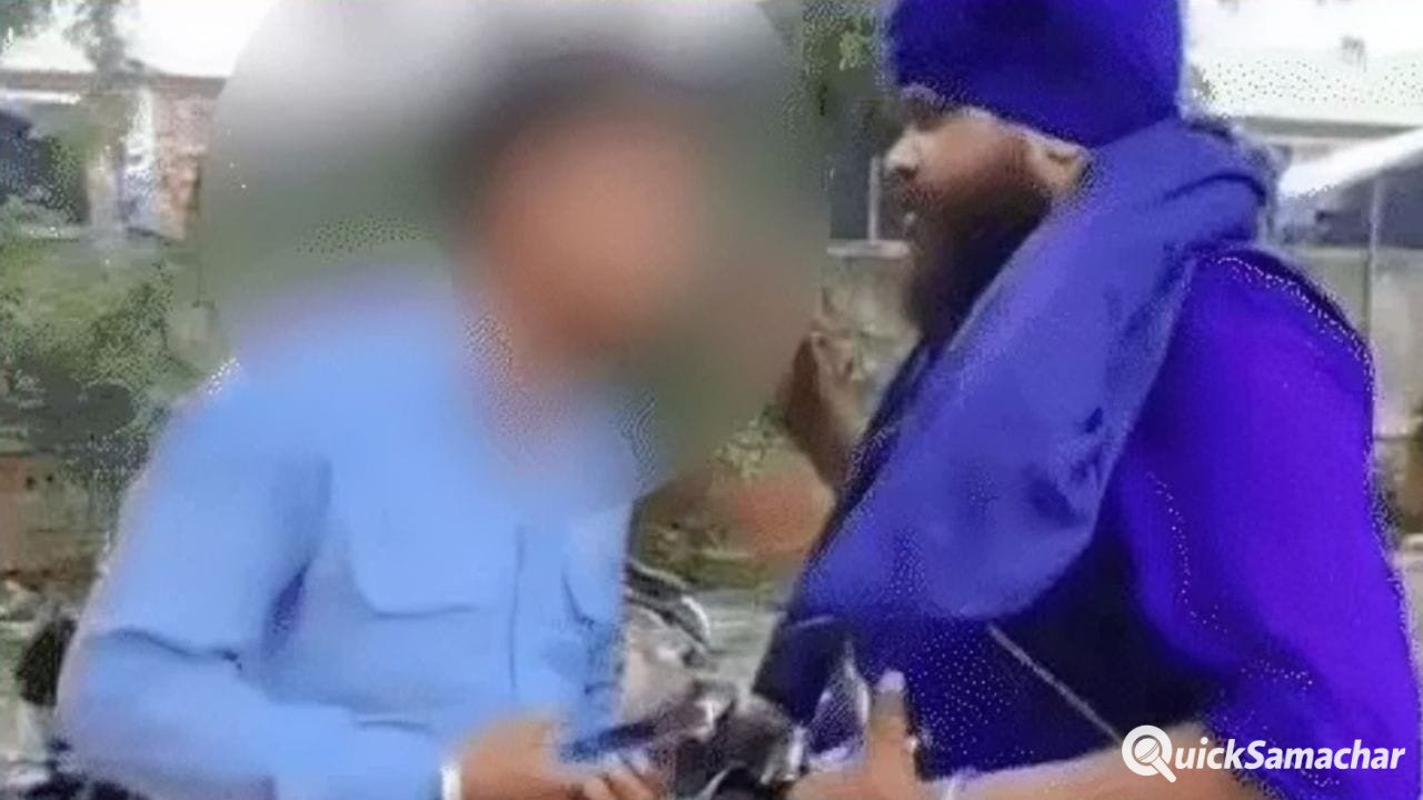 पहले मंगवाई माफी, फिर 7 सेकंड में जड़े 6 थप्पड़… बठिंडा में निहंगों ने युवक को क्यों पीटा? पहले मंगवाई माफी, फिर 7 सेकंड में जड़े 6 थप्पड़… बठिंडा में निहंगों ने युवक को क्यों पीटा?