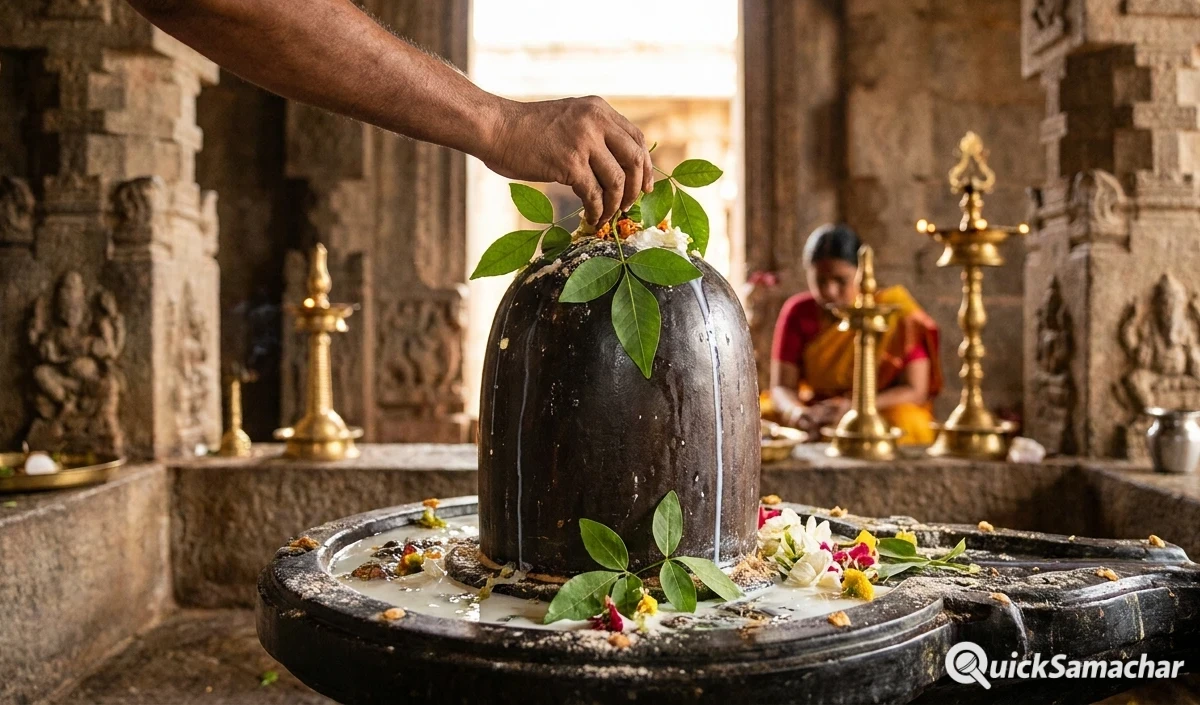 Sawan 2026: सोमवार को Belpatra तोड़ने की मनाही क्यों? जानें Shivpuran के महत्वपूर्ण Rules और मान्यताओं का विश्लेषण Sawan 2026: सोमवार को Belpatra तोड़ने की मनाही क्यों? जानें Shivpuran के महत्वपूर्ण Rules और मान्यताओं का विश्लेषण