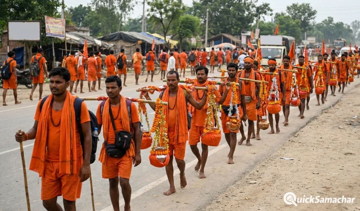 कल से सावन की शुरुआत: Shravan Month में कांवड़ यात्रा के कड़े नियमों का करें पालन, वरना अधूरा रहेगा पुण्य कल से सावन की शुरुआत: Shravan Month में कांवड़ यात्रा के कड़े नियमों का करें पालन, वरना अधूरा रहेगा पुण्य