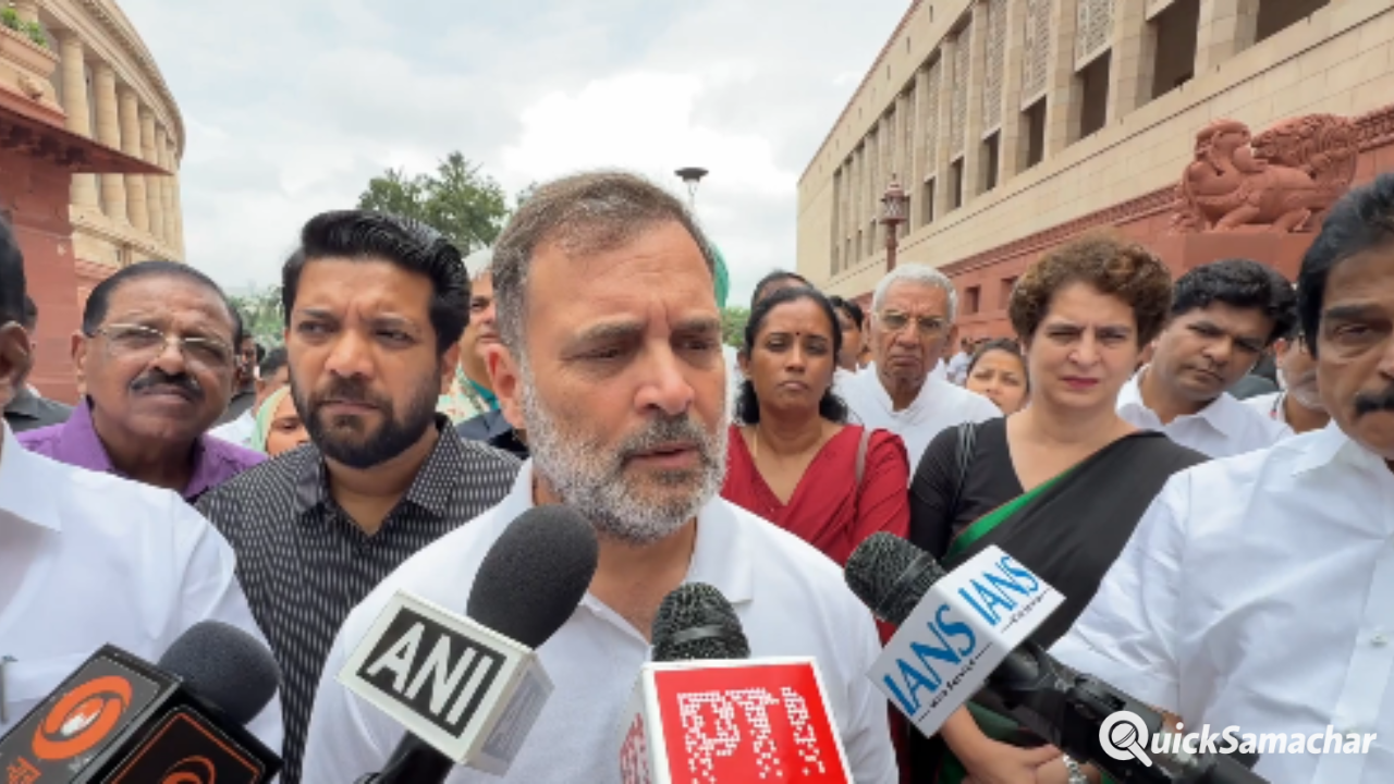 ”छात्रों को धमकाने की हिम्मत कैसे हुई?” , राहुल गांधी का सरकार पर हमला, कहा छात्रों को लोकतांत्रिक अधिकारों से नहीं डराया जा सकता ”छात्रों को धमकाने की हिम्मत कैसे हुई?” , राहुल गांधी का सरकार पर हमला, कहा छात्रों को लोकतांत्रिक अधिकारों से नहीं डराया जा सकता