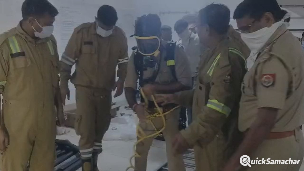 सफाईकर्मी को बचाने उतरा गार्ड, दोनों की मौत… नोएडा की एल्डिको सोसाइटी के STP टैंक में जहरीली गैस बनी काल सफाईकर्मी को बचाने उतरा गार्ड, दोनों की मौत… नोएडा की एल्डिको सोसाइटी के STP टैंक में जहरीली गैस बनी काल