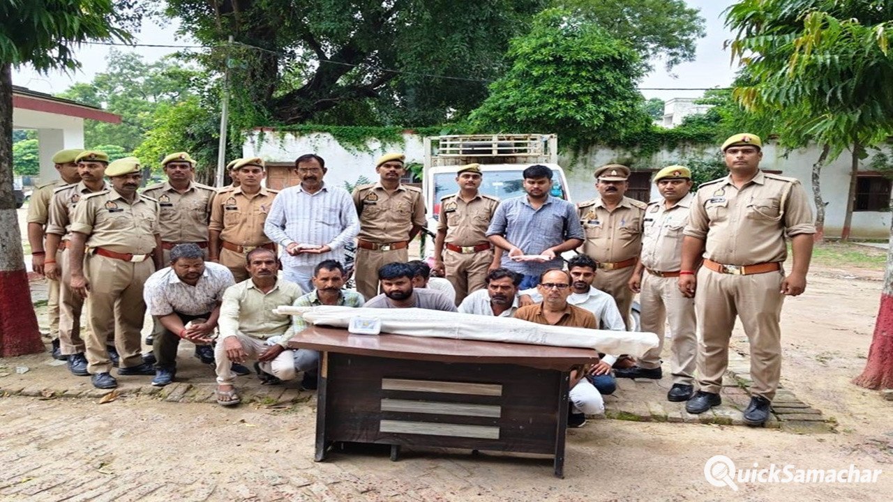 Sitapur News: जमीन विवाद में 25 राउंड फायरिंग का खुलासा, IPS मयंक बाजपेई के पिता समेत 10 गिरफ्तार Sitapur News: जमीन विवाद में 25 राउंड फायरिंग का खुलासा, IPS मयंक बाजपेई के पिता समेत 10 गिरफ्तार