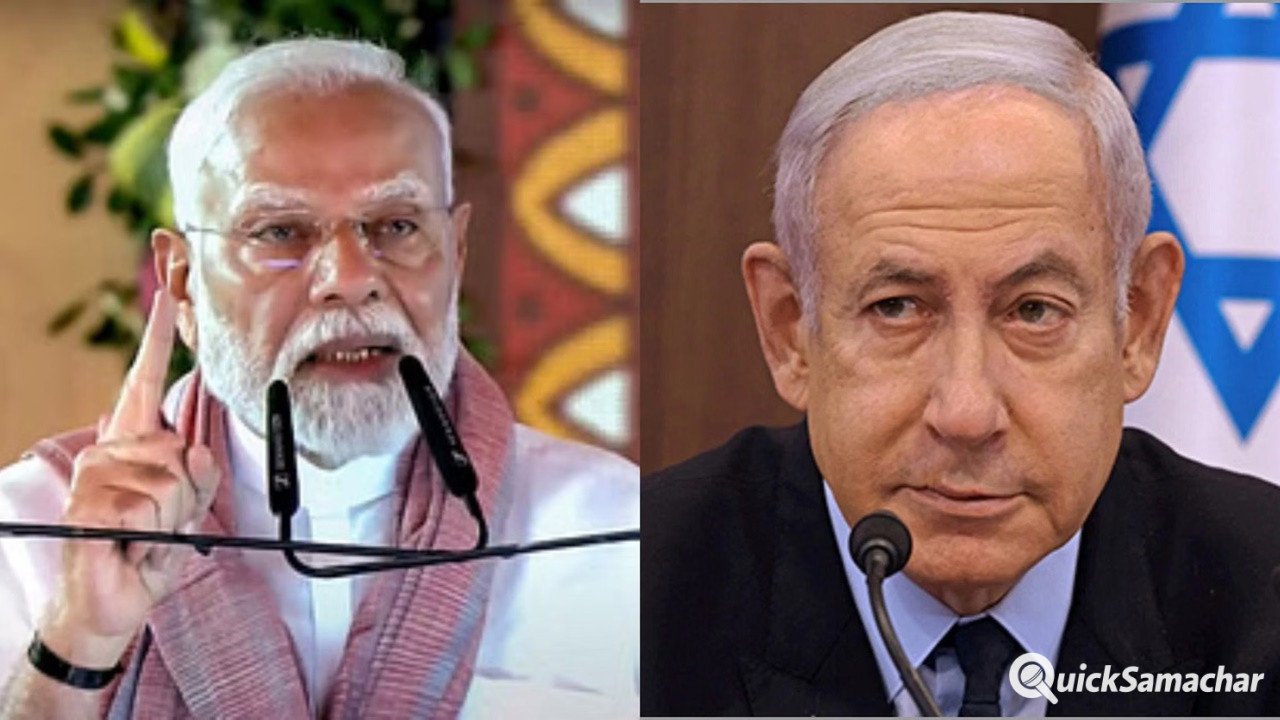 PM Modi : पीएम मोदी और नेतन्याहू के बीच फोन पर हुई बातचीत, पश्चिम एशिया के हालात और रणनीतिक साझेदारी पर चर्चा PM Modi : पीएम मोदी और नेतन्याहू के बीच फोन पर हुई बातचीत, पश्चिम एशिया के हालात और रणनीतिक साझेदारी पर चर्चा