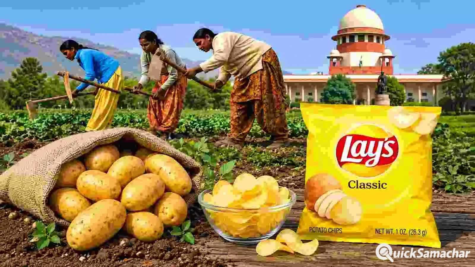 Lay’s चिप्स के खास आलू FL 2027 विवाद पर सुप्रीम कोर्ट में सुनवाई, किसानों और पेप्सिको के दावों पर टिकी नजर|