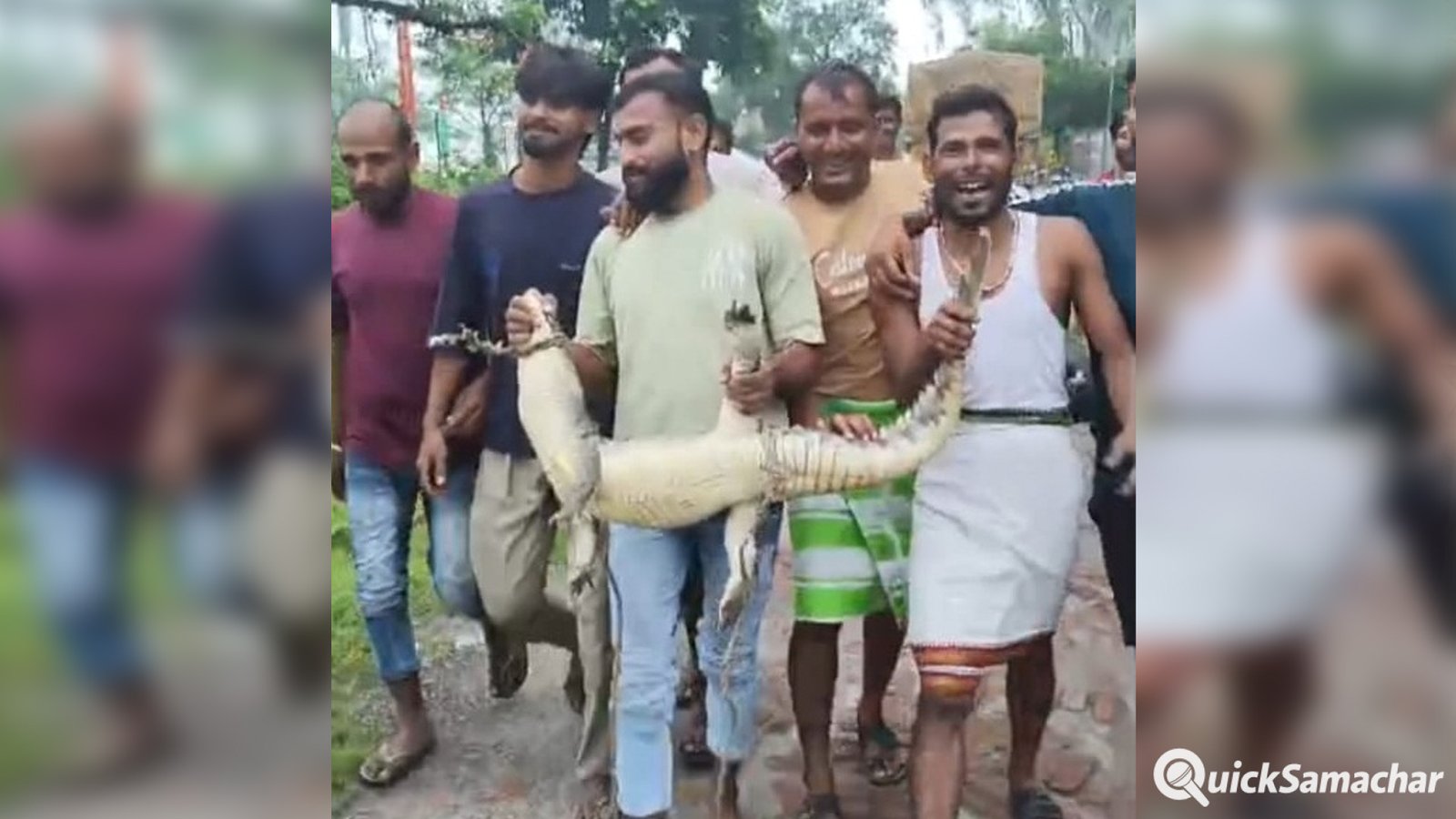 Sambhal News : गंगा का जलस्तर बढ़ने से घर में घुसा मगरमच्छ, रातभर दहशत में रहा परिवार Sambhal News : गंगा का जलस्तर बढ़ने से घर में घुसा मगरमच्छ, रातभर दहशत में रहा परिवार
