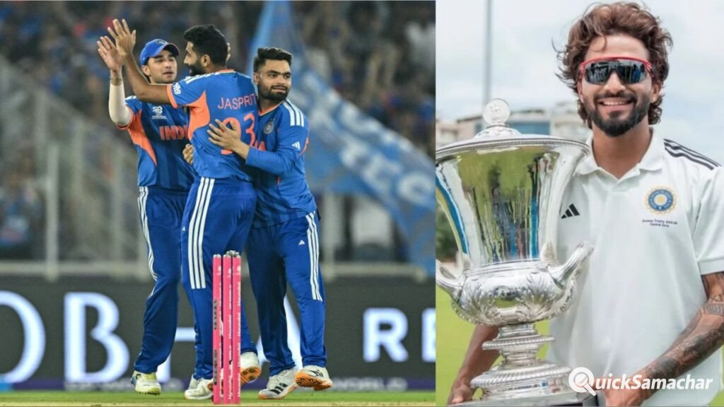 RCB को लगातार 2 IPL ट्रॉफी जीताने वाले रजत पाटीदार को मिला ईनाम, BCCI ने बनाया कप्तान, रिंकू सिंह बने उपकप्तान RCB को लगातार 2 IPL ट्रॉफी जीताने वाले रजत पाटीदार को मिला ईनाम, BCCI ने बनाया कप्तान, रिंकू सिंह बने उपकप्तान