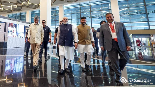 आंध्र प्रदेश को बड़ा तोहफा, पीएम मोदी ने किया भोगपुरम अंतरराष्ट्रीय हवाई अड्डे का उद्घाटन; देखें तस्वीरें आंध्र प्रदेश को बड़ा तोहफा, पीएम मोदी ने किया भोगपुरम अंतरराष्ट्रीय हवाई अड्डे का उद्घाटन; देखें तस्वीरें