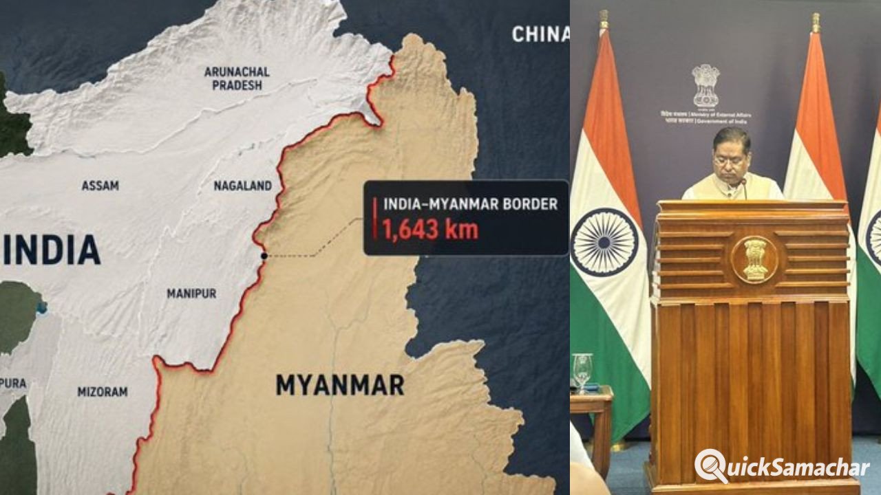 India Myanmar Border Dispute: बदलेगा भारत का नक्शा? म्यांमार से बॉर्डर पर लेकर क्या है चर्चा India Myanmar Border Dispute: बदलेगा भारत का नक्शा? म्यांमार से बॉर्डर पर लेकर क्या है चर्चा