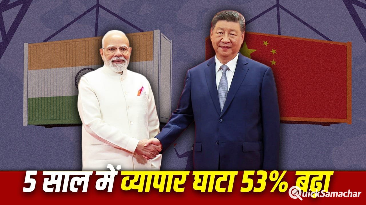 चीन से भारत का आयात 5 साल में 39% बढ़ा, क्यों नहीं घट रही निर्भरता? चीन से भारत का आयात 5 साल में 39% बढ़ा, क्यों नहीं घट रही निर्भरता?