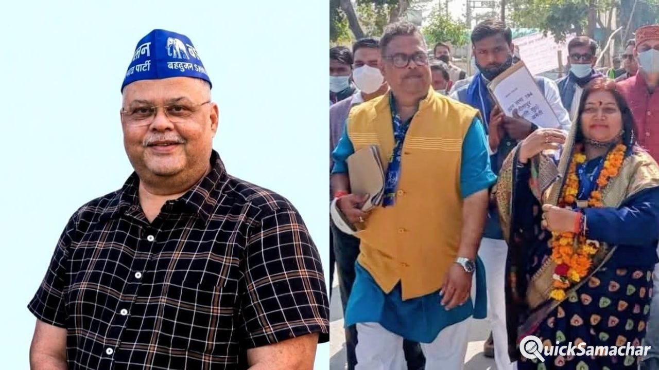 अमेठी में BSP नेता शशिकांत तिवारी पर जानलेवा हमला, नकाबपोश बदमाशों ने कार में की तोड़फोड़