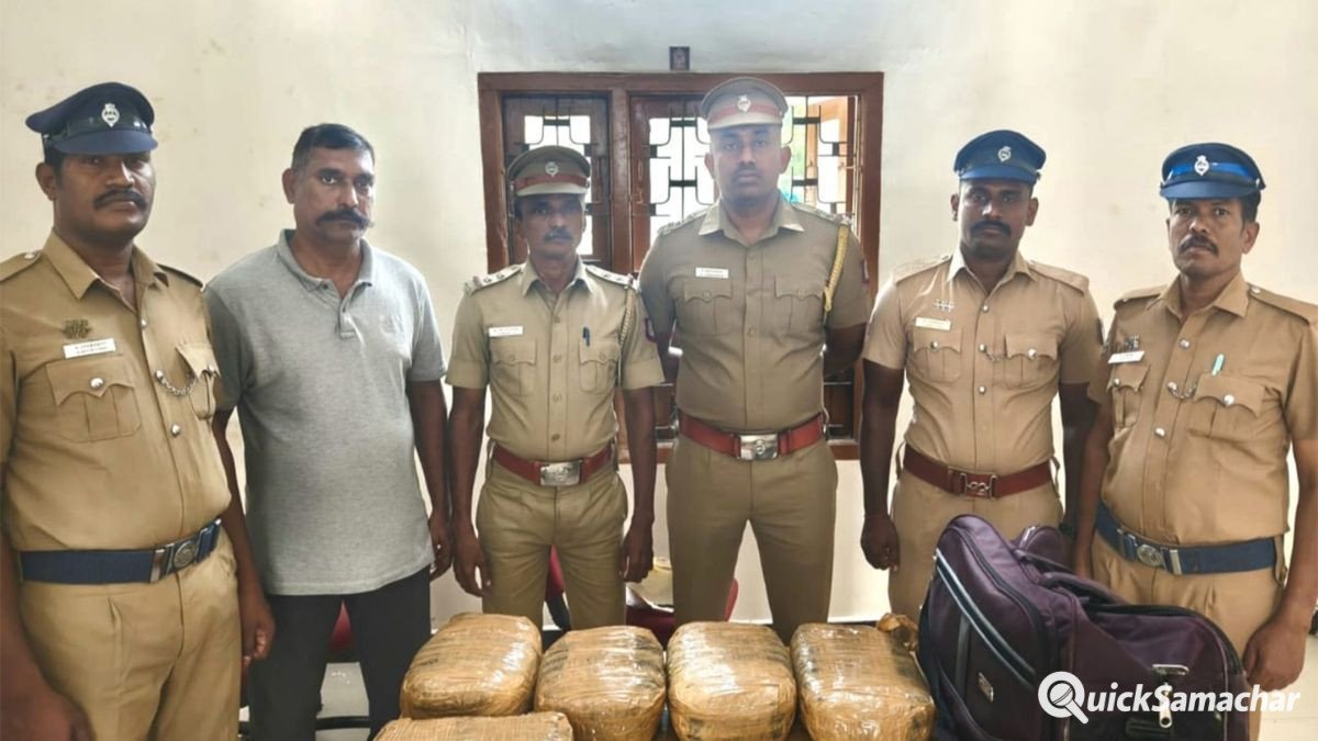 समुद्री रास्ते से तस्करी की बड़ी साजिश नाकाम! 290 किलो गांजा, बकरियां और कबूतर बरामद.. समुद्री रास्ते से तस्करी की बड़ी साजिश नाकाम! 290 किलो गांजा, बकरियां और कबूतर बरामद..