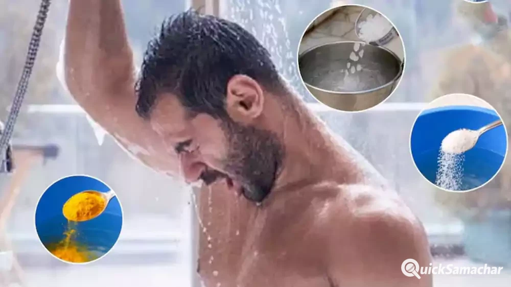 nahane ke pani me